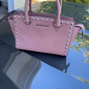 Michael Kors antique Rose color purse